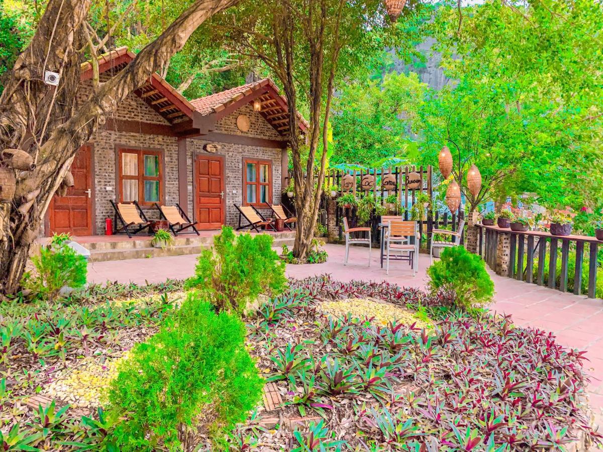 Tam Coc Central Bungalow Ninh Bình Exteriör bild