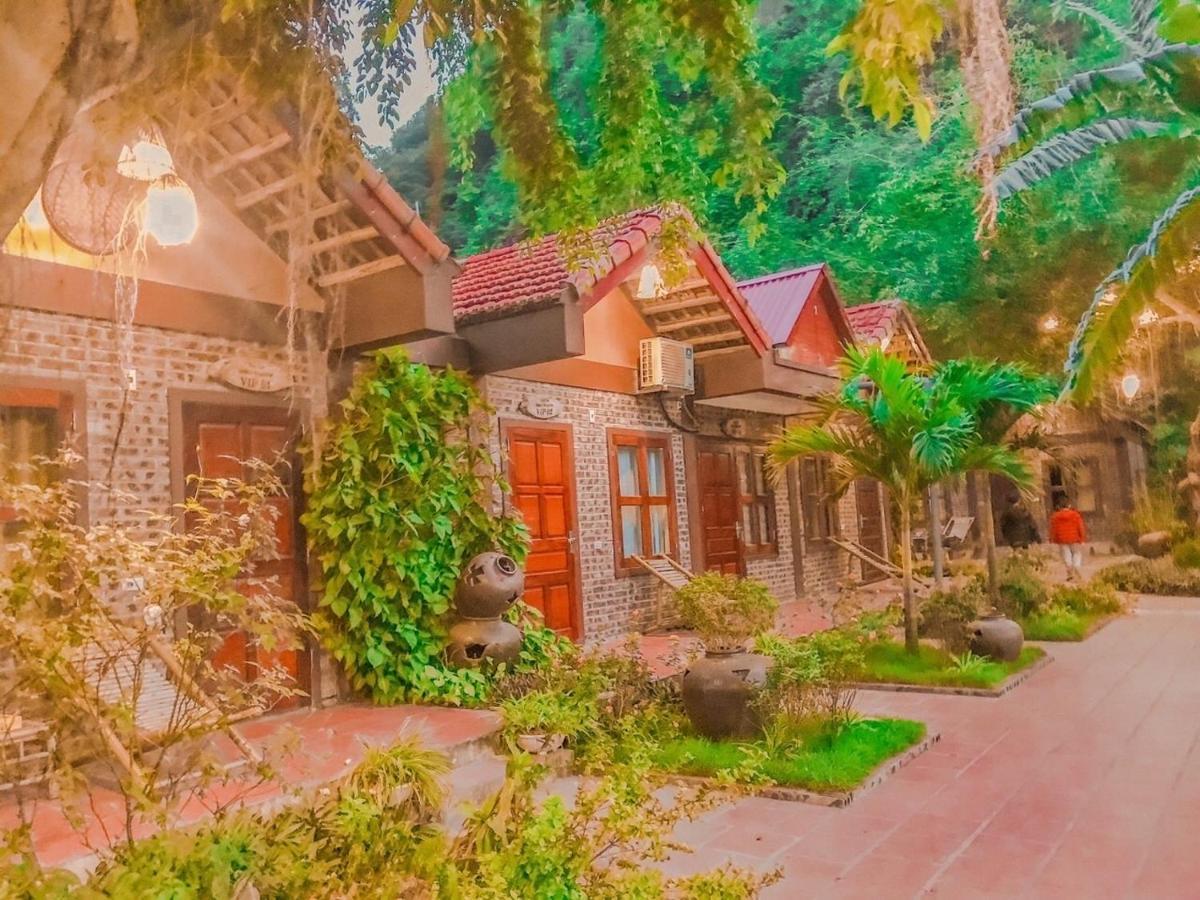 Tam Coc Central Bungalow Ninh Bình Exteriör bild