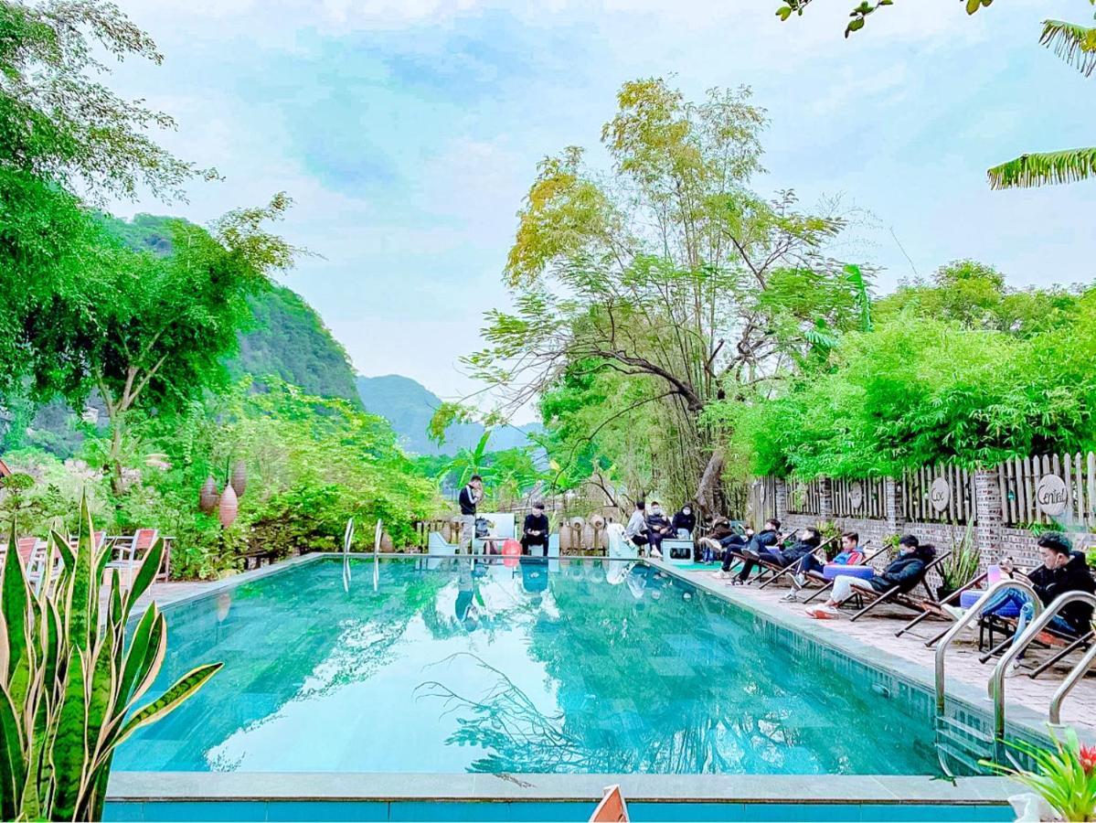 Tam Coc Central Bungalow Ninh Bình Exteriör bild