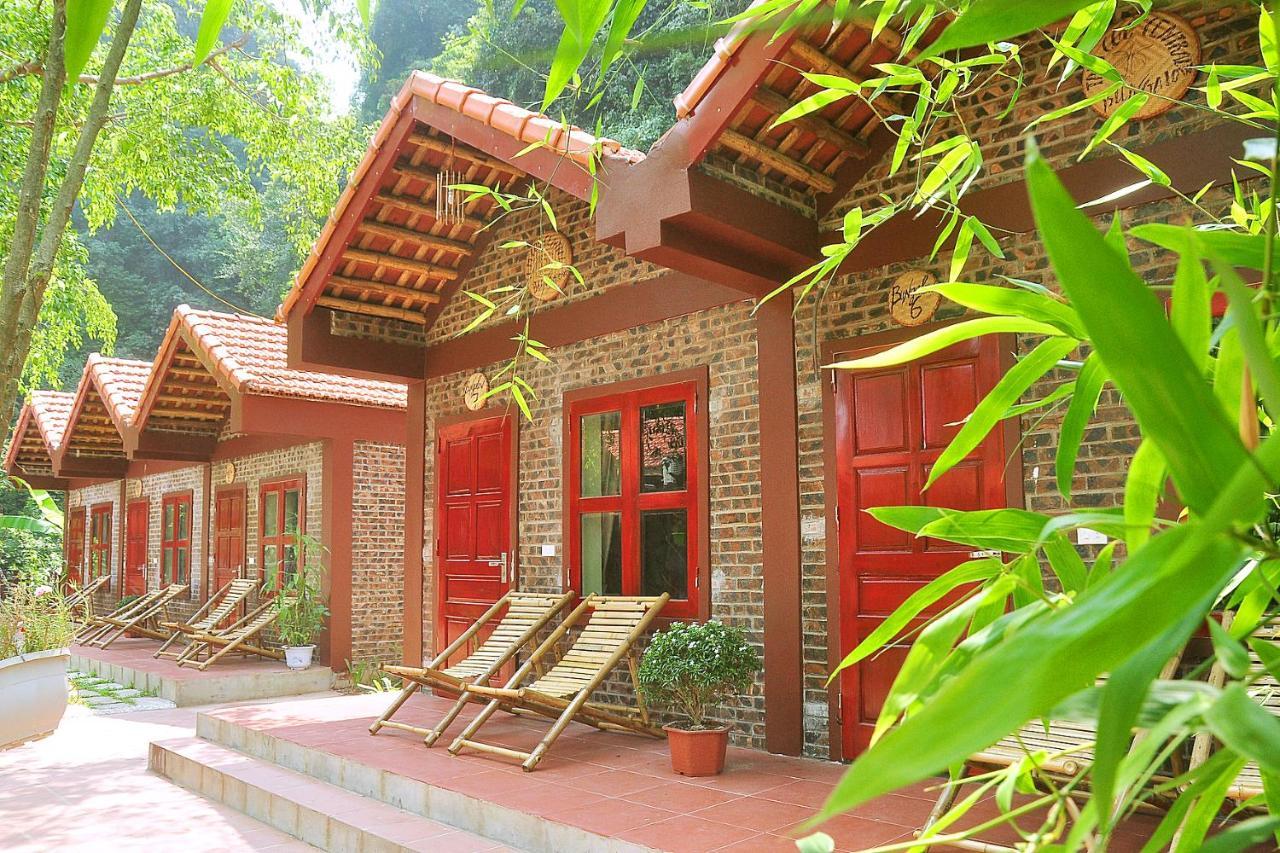 Tam Coc Central Bungalow Ninh Bình Exteriör bild